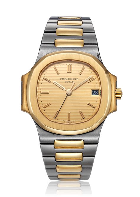 patek philippe nautilus 2 tone|Patek Philippe Nautilus original price.